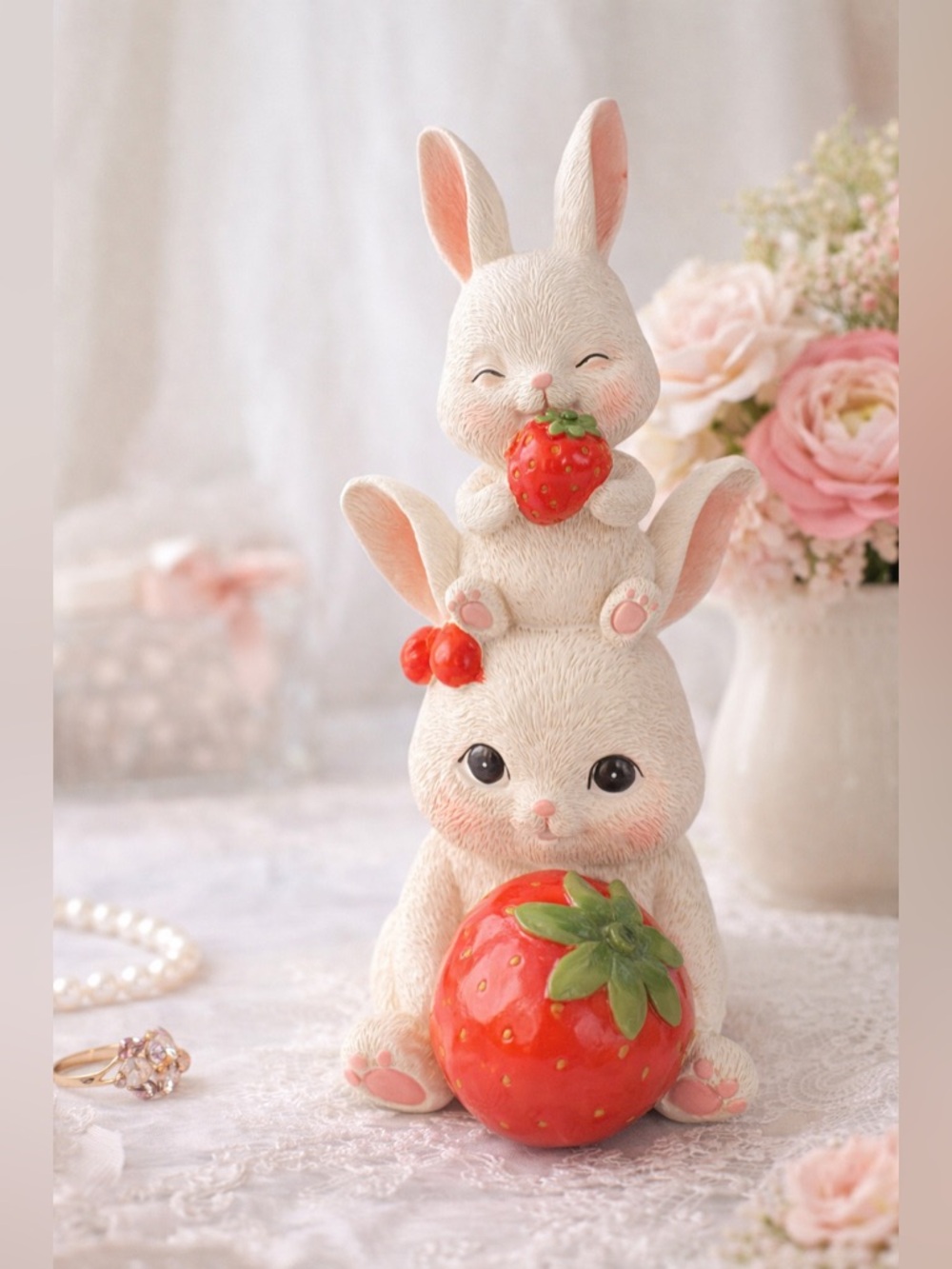 Bunnies and berries new from TJ MAXX